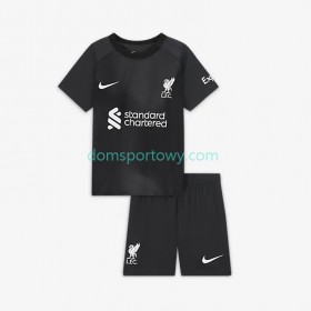 Koszulka Liverpool Bramkarska Dziecięcy Wyjazdowe Koszulki Piłkarskie 2022-2023 Krótki Rękaw